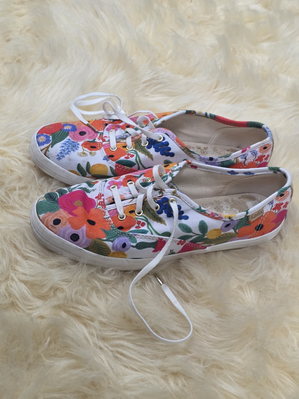 Keds Women's 7 Floral Canvas Sneakers - Multicolor